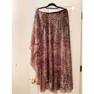 AllSaints Slvina Patch Skirt SZ 10